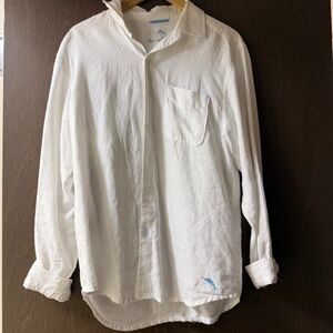 Men's Tommy Bahama Linen Button Down Shirt.